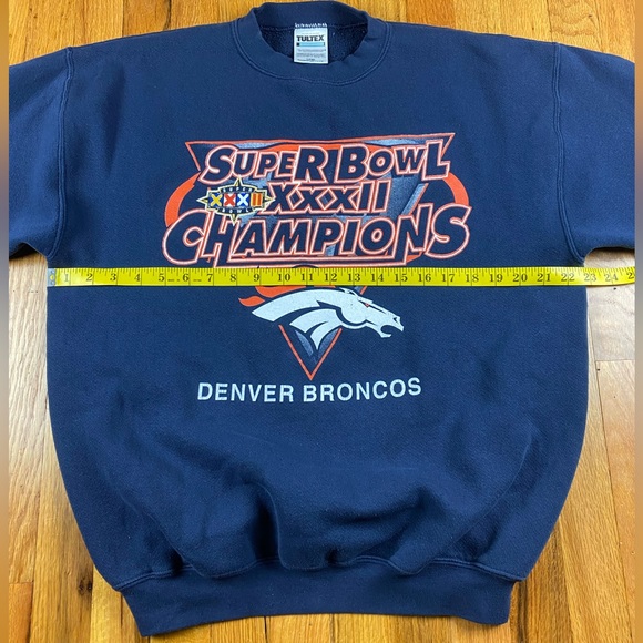 Vintage Super Bowl Broncos championship Sweater - Picture 4 of 10